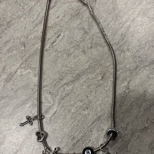 Silver Charm Necklace